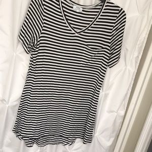 Piko black white stripe